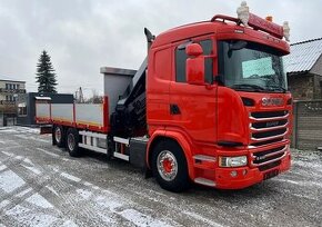 9015 - Scania G410 - 6x2 - Valník + HR-HIAB 244-EP5 HIPRO –