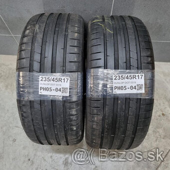 Letné pneumatiky 235/45 R17 DUNLOP DOT0319