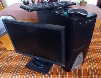 Full PC 4-jadrový s Q9400/ RAM-7GB /HDD500GB-Monitor+16 Hier - 1