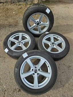 r18" Škoda 5x112 pneu 235/55 r18 80% vzorek