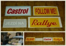 follow me, jezdí na castrol, rallye(zítra to roz.)