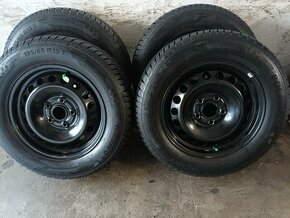 Zimné 195/65 r15 Barum na diskoch 5x112 r15