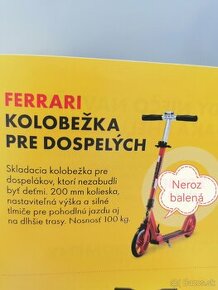 Kolobežka FERRARI