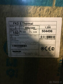 Izolácia tepelná Knauf FKD S Thermal 150 mm 1,2 m2