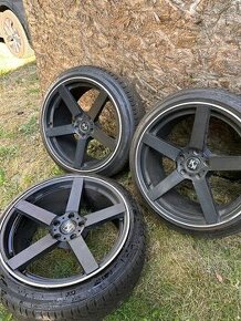 Elektróny 5x112 R19 s pneumatikami