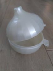 Tupperware, dóza na cesnak, cibuľu