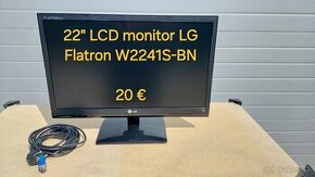 22" multimediální Full HD monitor LG E2241S-BN