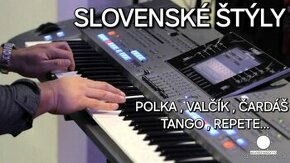 Štýly Slovenské pre Yamaha klávesy