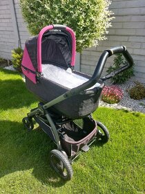 Trojkombinácia Peg Perego + isofix + bohaté príslušenstvo - 1