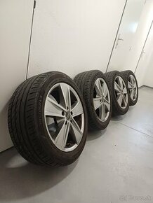 Predám kolesá audi 5x112 r17 s letnými pneu - 1