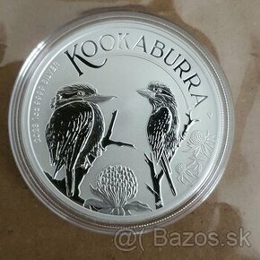 Predám 1x striebornú mincu Kookaburra 2023 1oz