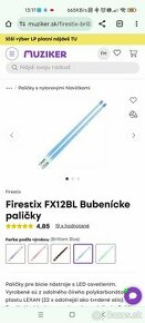 Predam bubenicke palicky Rockstix / Firestix biele,modr,oran