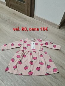 Lindex saty veľ 80, 2 ks 20€