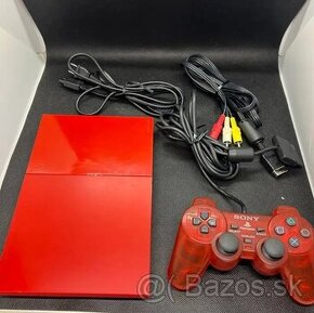 Playstation 2 Limitovaná edícia Slim Red