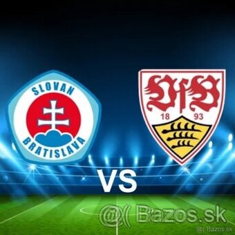 Liga Majstrov Slovan Bratislava vs Stuttgart