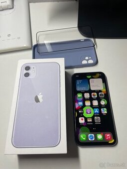 Iphone 11,fialovy,Top stav