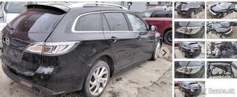 Mazda 6 2.2 D 2011 predám ZADNÉ SVETLÁ kOMBI, Motor, Dvere,