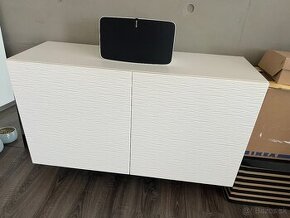 Skrinka IKEA Besta na stenu 120x64cm biela