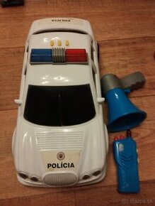 Veľké policajné auto