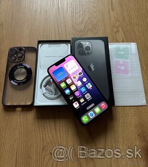 iPhone 13 Pro 256 gb Graphite - komplet príslušenstvo,zaruka