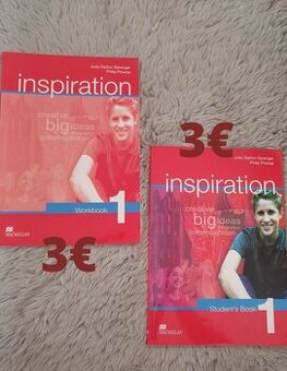 Učebnice Inspiration - Work book, Student book 1,2,3