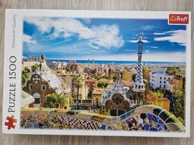 TREFL Puzzle 1500 Park Guell, Barcelona