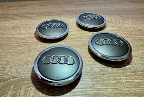 Stredové krytky - kryty - pukličky diskov Audi - 1