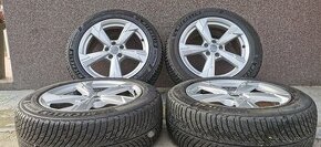 Alu Audi 5x112 a zimné Michelin Pilot Alpin 5 225/55 R18