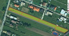 Pozemok PREŠOV mestská časť Nižná Šebastová 744m2 + 922m2