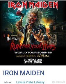 Iron Maiden 31.5.2025 Praha