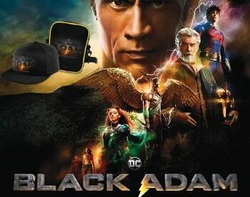 Taštička na plece+šiltovka film BLACK ADAM