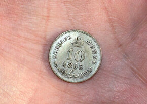 10 Grajciar 1865 V