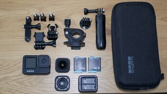 GoPro Hero 9 black s príslušenstvom