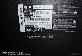 Predám všetky diely z TV LG 55UN71003LB - 1