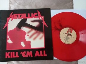 METALLICA “Kill em all “ /Bernell/cerveny vinyl hra svele NO