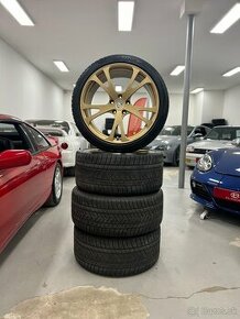 Disky R22 Techart 5x130 vč. zimních pneumatik 295/30R22