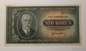 100 korun, štátovka