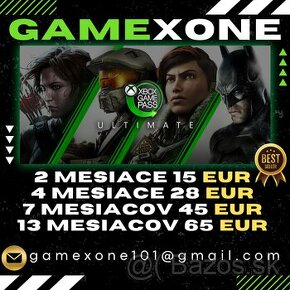 Xbox Game Pass Ultimate 2/4/7/13 mesiacov - PREMIUM CENA