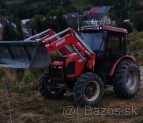 PREDAM TRAKTOR ZETOR 7340TURBO+CELNY NAKLADAC SONAROL