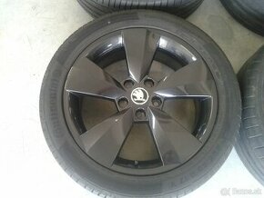 Predam ALU 5x112 R17 6,5J ET38 Original SKODA - 1