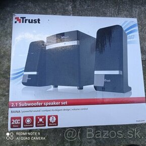 trust subwoofer speaker set 2.1