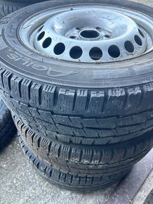 ✅ 4 x PNEU + DISKY - MICHELIN AGILIS ALPIN 205 / 65 R 16 C ✅ - 1