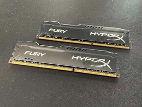 16GB Kit (2x8GB) DDR3 Kingston HyperX Fury