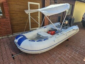 Nafukovací čln Proscan Marine 330 cm + motor Mariner 5 HP