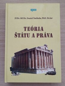 Kniha Teória štátu a práva - Šmihula