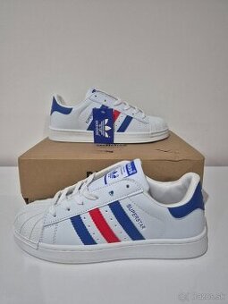 Adidas Superstar Classic Red, White and Blue "Tri-Color"