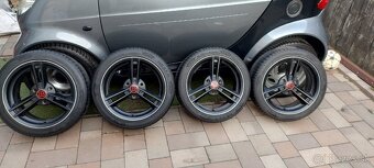 Predám alu disky na Smart fortwo 3x112 R/16 - 1