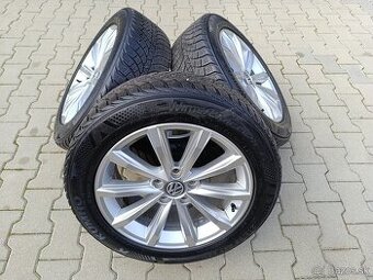 5x112 r17 VW London + zimné 215/55 r17 - 1