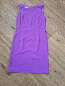 fialové púzdrové šaty veľ. 40 - 1