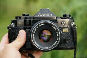 Canon A-1 + Canon 50mm F1.8 S.C.